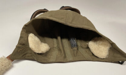 USAAF Type A-9 Light Weight Flight Helmet w/ Goggles - Image 11