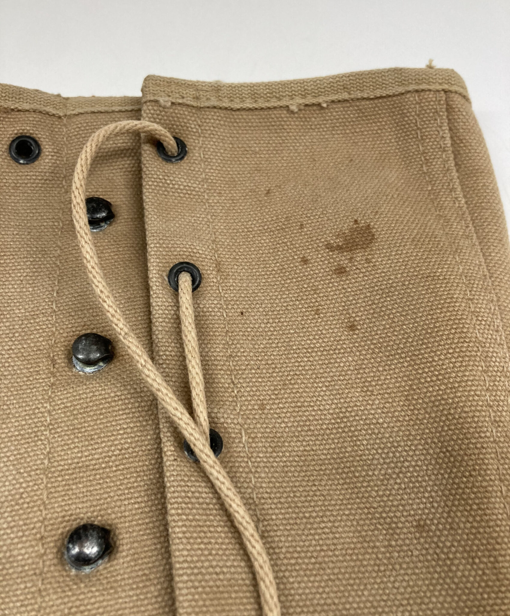 Early Set of U.S. Navy/Marine Corps M1938 Combat Gaiters – Named