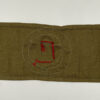 Rare U.S. WAAC (Woman's Army Auxiliary Corps) Military Police Armband - Image 7
