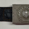 RARE Aluminum Heer (Army) EM/NCO Buckle - (B. Haarmann, Lüdenscheid)