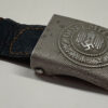 RARE Aluminum Heer (Army) EM/NCO Buckle - (B. Haarmann, Lüdenscheid) - Image 3