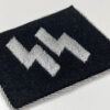 Waffen-SS Collar Tab Set in Bullion for Officer's - Image 4