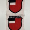 2 Uncut Georgien Volunteer Sleeve Shields