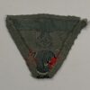 Heer (Army) EM/NCO M43 Cap Trapezoid - Period Worn - Image 4