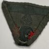 Heer (Army) EM/NCO M43 Cap Trapezoid - Period Worn - Image 5