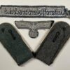 Heer (Army) Uniform Removed Insignia Set to "Unteroffizierschule" (NCO Training School) 17th District Instructor - Image 6