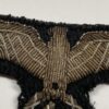 Early Uniform Removed Black Panzer Wrapper Eagle for Officer in Bullion - Image 5