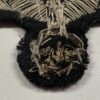 Early Uniform Removed Black Panzer Wrapper Eagle for Officer in Bullion - Image 10