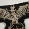 Early Uniform Removed Black Panzer Wrapper Eagle for Officer in Bullion - Image 11