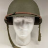 VERY RARE U.S. Army M1 Combat Helmet w/ Early Liner by Inland – STONE MINT - Image 2