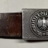 1937 Dated Aluminum Heer (Army) EM/NCO Buckle – (Julius Maurer, Oberstein)