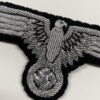 Waffen-SS Officer Bullion Sleeve Eagle - (Uniform Removed) - Image 3