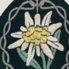 Gebirgsjäger EM/NCO Edelweiss Sleeve Patch - Uniform Removed - Image 2
