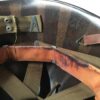 Early Fixed Bale U.S. Army M1 Combat Helmet w/ Early Liner by Westinghouse - (Lt. Colonel) - Image 11