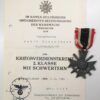 German Document/Medal Grouping to (70th Mechanical Artillery Division - Panzer Jager Regiment 342) - Image 2