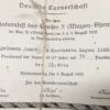 German Document/Medal Grouping to (70th Mechanical Artillery Division - Panzer Jager Regiment 342) - Image 15