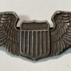 Pre WWII U.S Army Air Corps Wing for Pilot in Silver Plate by AMCRAFT "High Deco Style"