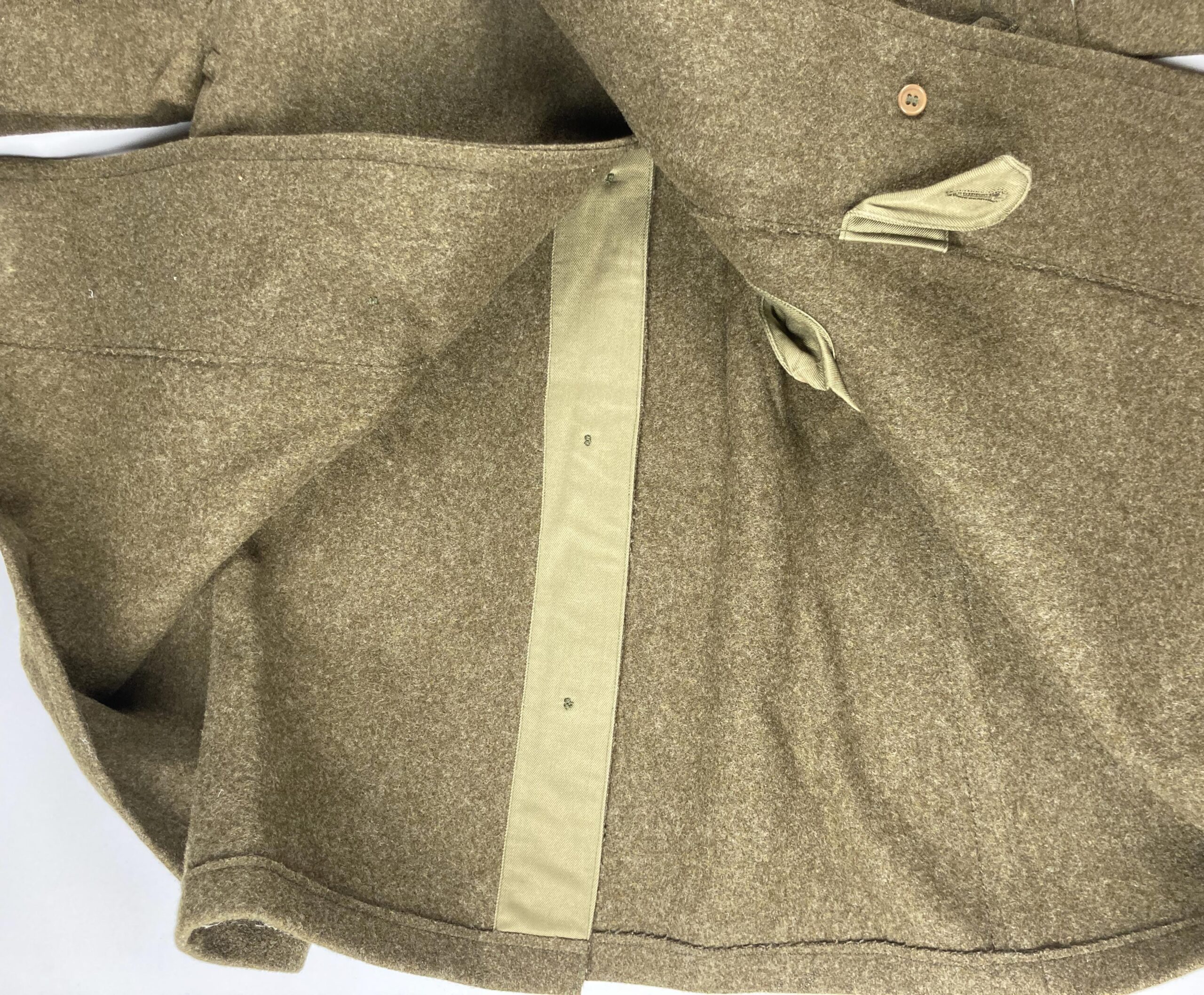 Early U.S. Army EM/NCO Melton Wool Overcoat – Unissued