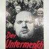 RARE Original Copy by SS-Hauptamt-Schulungsamt of "Der Untermensch" (The Sub-Human)