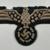 Heer (Army) M38 Embroidered Breast Eagle - (Uniform Removed)