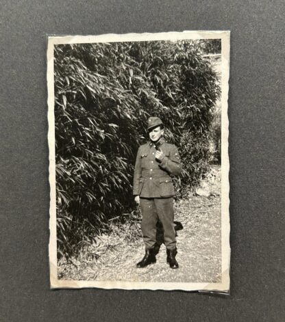 VERY RARE Photo Album for Member of (SS-Totenkopfverbände-Standarte 1 “Oberbayern”) - Image 60