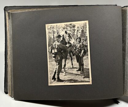 VERY RARE Photo Album for Member of (SS-Totenkopfverbände-Standarte 1 “Oberbayern”) - Image 81