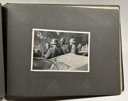 VERY RARE Photo Album for Member of (SS-Totenkopfverbände-Standarte 1 “Oberbayern”) - Image 92