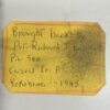 U.S Veteran "Trench Art" Made from Japanese Insignia w/ Veteran Information - Image 2