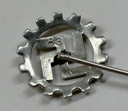 DAF (German Labor Front) Membership Stickpin - (RZM 83) - Image 4