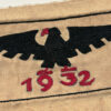 Very Early 1932 Dated NSRL Sports Shirt Insignia w/ Photo in Wear - Image 5