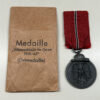 German Eastern Front Medal “Ostmedaille” w/ Original Packet – (Eugen Schmidhäussler)