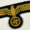 Kriegsmarine (Navy) Embroidered Breast Eagle - Uniform Removed - Image 2