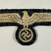 Kriegsmarine (Navy) Embroidered Breast Eagle - Uniform Removed - Image 3