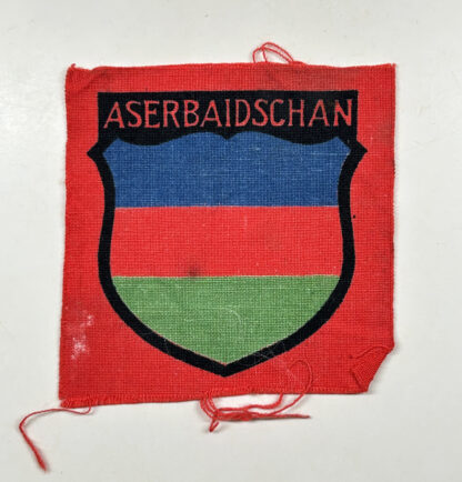 Wehrmacht 'Aserbaidschan' Volunteer Sleeve Shield