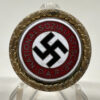 Large Sized NSDAP Member Golden Party Badge - (Identified) - Image 4