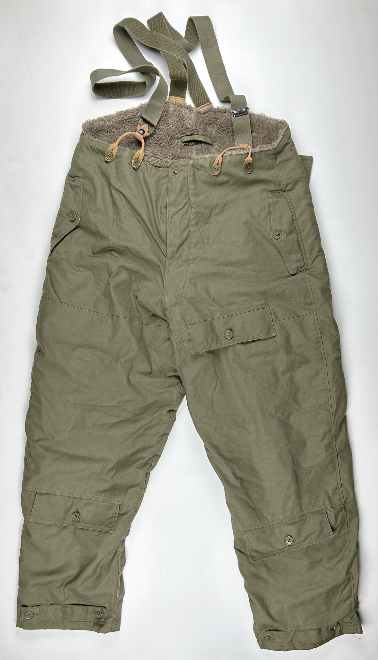 Original Austrian army pants BDU combat field troops trousers OD type 75 NEW
