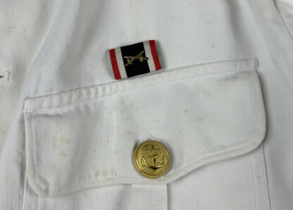 Named Kriegsmarine (Navy) White Summer Uniform Set for Officer - Image 5