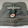German Heer (Army) Reissued Czech M1938 Overseas Cap - RARE