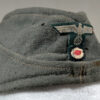 German Heer (Army) Reissued Czech M1938 Overseas Cap - RARE - Image 3