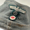 German Heer (Army) Reissued Czech M1938 Overseas Cap - RARE - Image 6