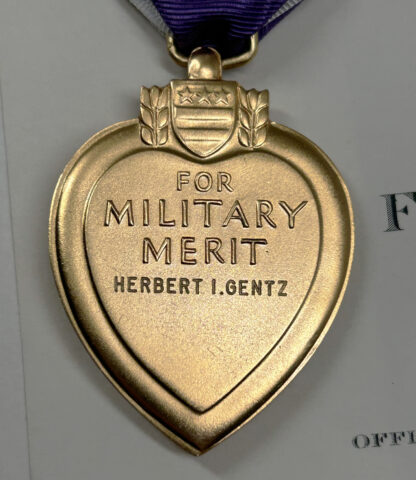 Incredible WWII U.S. Purple Heart Grouping to KIA Soldier - (264th Infantry Regiment 66th Division) - Image 5