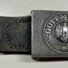 1938 Dated Heer (Army) EM/NCO Buckle - (Johannes Deutschbein)