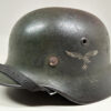 Luftwaffe M40 Helmet w/ 2 Tone Camouflage Paint - (Q64)