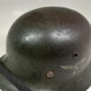 Luftwaffe M40 Helmet w/ 2 Tone Camouflage Paint - (Q64) - Image 5