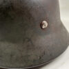 Luftwaffe M40 Helmet w/ 2 Tone Camouflage Paint - (Q64) - Image 10