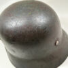 Luftwaffe M40 Helmet w/ 2 Tone Camouflage Paint - (Q64) - Image 11