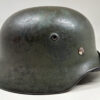 Luftwaffe M40 Helmet w/ 2 Tone Camouflage Paint - (Q64) - Image 12