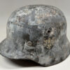 Heer (Army) M35 Winter Camouflage Painted Combat Helmet - Image 2
