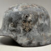 Heer (Army) M35 Winter Camouflage Painted Combat Helmet - Image 9