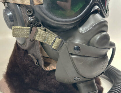 Complete WWII U.S. Army Flight Helmet Set for Fighter Pilot - Image 13